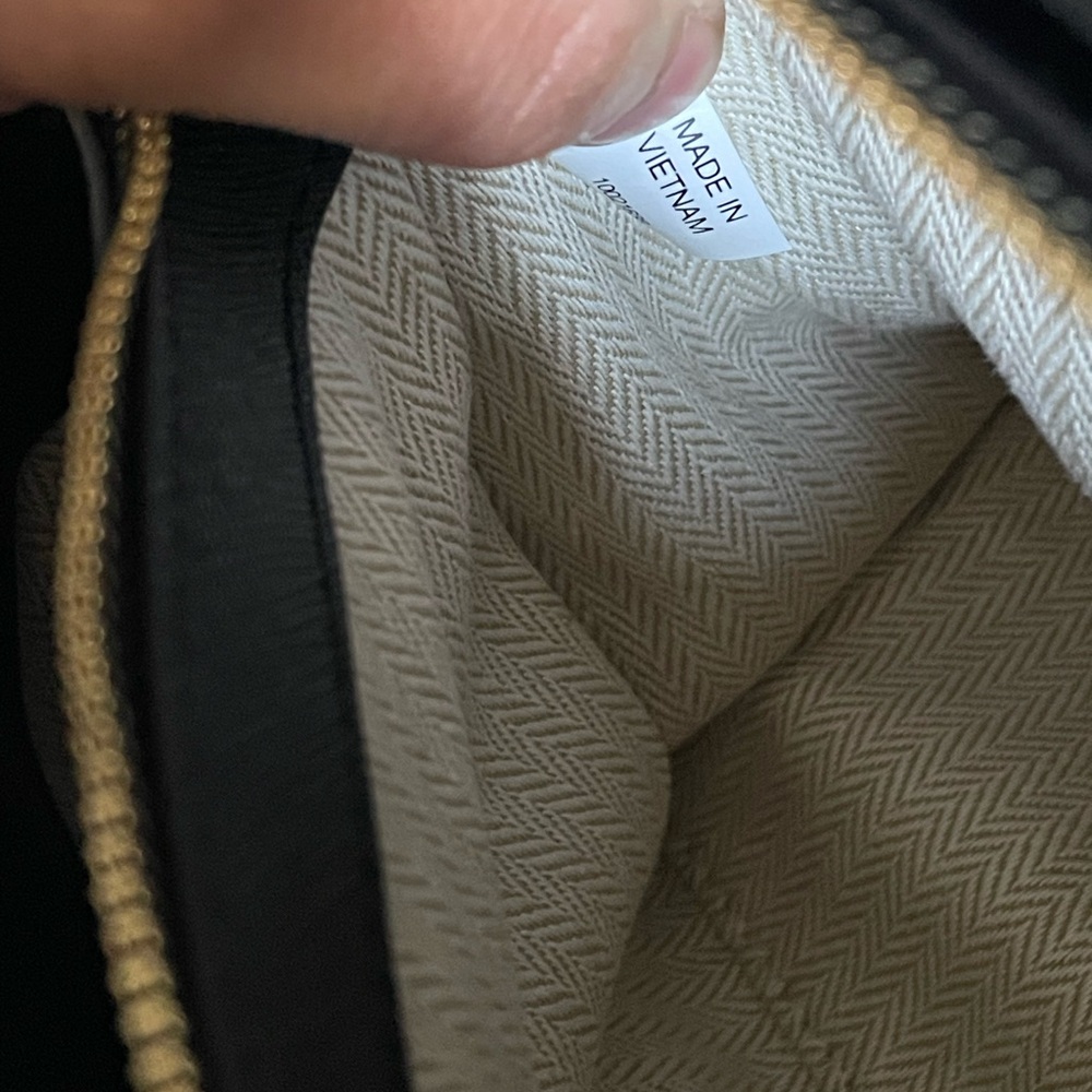 NWT , tory burch emerson mini black tote bag , crossbody - Picture 11 of 14